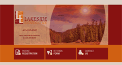 Desktop Screenshot of lakesideendodontics.com